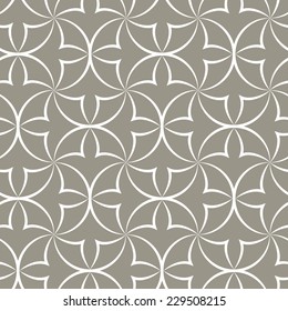 Ornamental seamless pattern. Vector abstract background