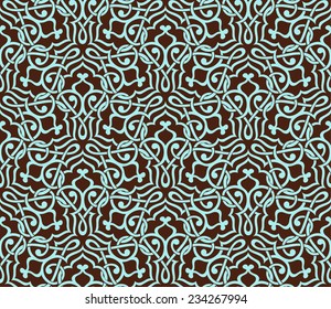 Ornamental seamless pattern. Vector abstract background