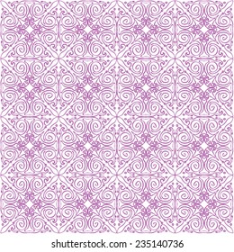 Ornamental seamless pattern. Vector abstract background.