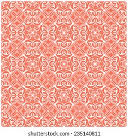 Ornamental seamless pattern. Vector abstract background.