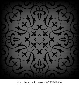 Ornamental seamless pattern. Vector abstract background