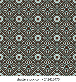 Ornamental seamless pattern. Vector abstract background