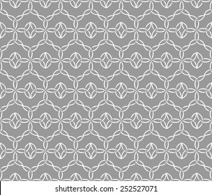 Ornamental seamless pattern. Vector abstract background.
