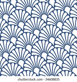 Ornamental seamless pattern. Vector abstract background.