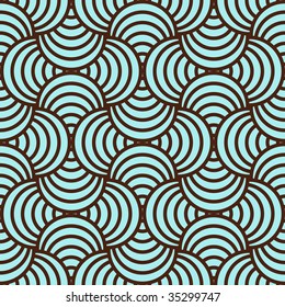 Ornamental seamless pattern. Vector abstract background.