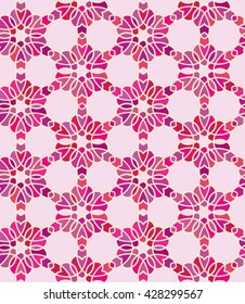 Ornamental seamless pattern. Vector abstract background. 