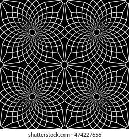 Ornamental seamless pattern. Vector abstract background.