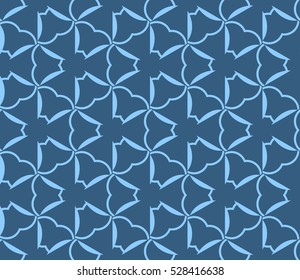 Ornamental seamless pattern. Vector abstract background.
