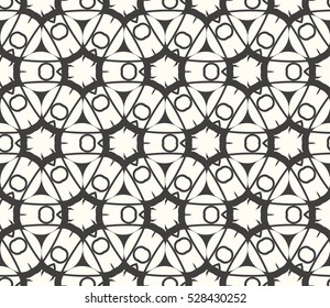 Ornamental seamless pattern. Vector abstract background.