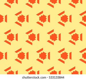Ornamental seamless pattern. Vector abstract background.