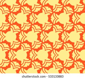 Ornamental seamless pattern. Vector abstract background.