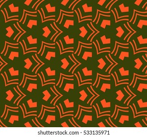 Ornamental seamless pattern. Vector abstract background.