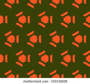 Ornamental seamless pattern. Vector abstract background.