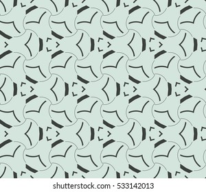 Ornamental seamless pattern. Vector abstract background.