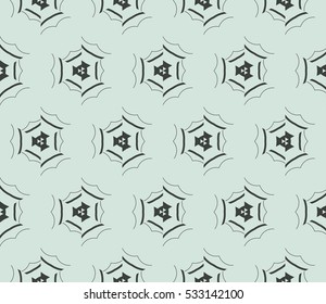 Ornamental seamless pattern. Vector abstract background.