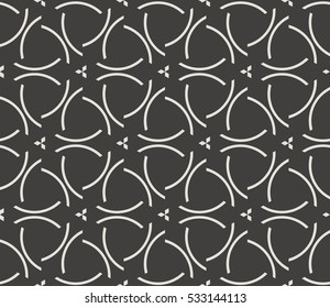 Ornamental seamless pattern. Vector abstract background.