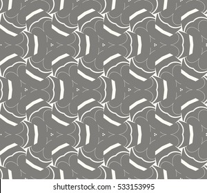 Ornamental seamless pattern. Vector abstract background.