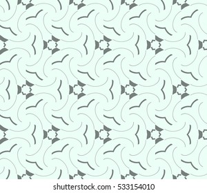 Ornamental seamless pattern. Vector abstract background.