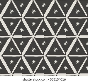 Ornamental seamless pattern. Vector abstract background.