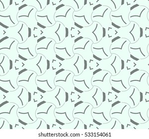 Ornamental seamless pattern. Vector abstract background.