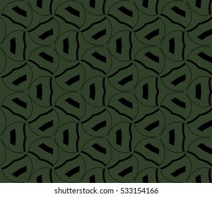 Ornamental seamless pattern. Vector abstract background.