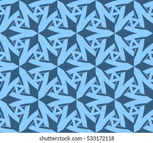 Ornamental seamless pattern. Vector abstract background.