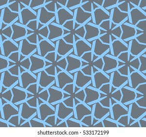 Ornamental seamless pattern. Vector abstract background.