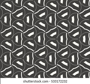 Ornamental seamless pattern. Vector abstract background.