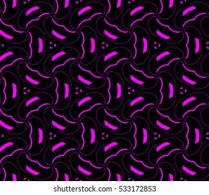 Ornamental seamless pattern. Vector abstract background.