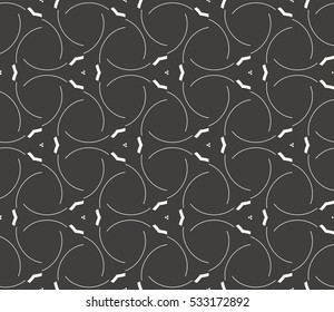 Ornamental seamless pattern. Vector abstract background.