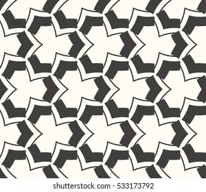 Ornamental seamless pattern. Vector abstract background.