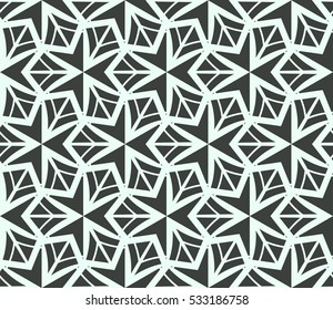 Ornamental seamless pattern. Vector abstract background.
