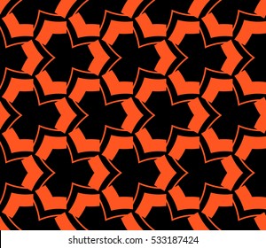 Ornamental seamless pattern. Vector abstract background.