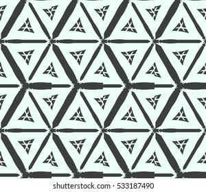 Ornamental seamless pattern. Vector abstract background.