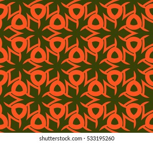 Ornamental seamless pattern. Vector abstract background.