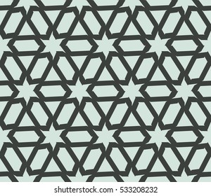 Ornamental seamless pattern. Vector abstract background.