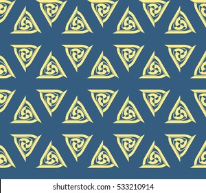 Ornamental seamless pattern. Vector abstract background.