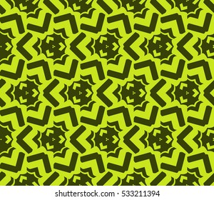 Ornamental seamless pattern. Vector abstract background.