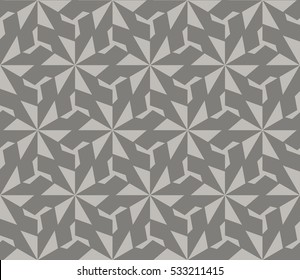 Ornamental seamless pattern. Vector abstract background.