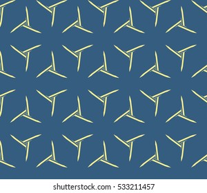 Ornamental seamless pattern. Vector abstract background.