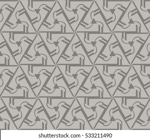 Ornamental seamless pattern. Vector abstract background.