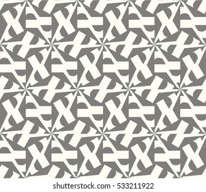 Ornamental seamless pattern. Vector abstract background.