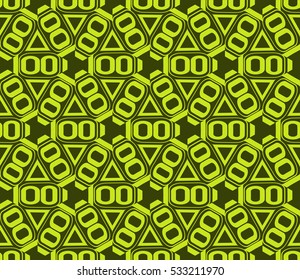 Ornamental seamless pattern. Vector abstract background.