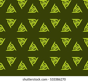 Ornamental seamless pattern. Vector abstract background.