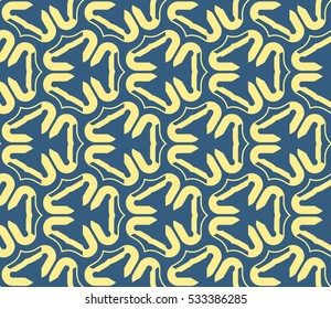 Ornamental seamless pattern. Vector abstract background.