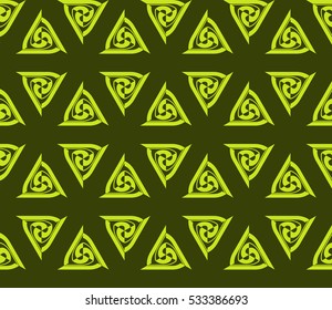 Ornamental seamless pattern. Vector abstract background.