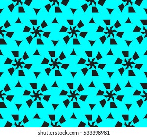 Ornamental seamless pattern. Vector abstract background.