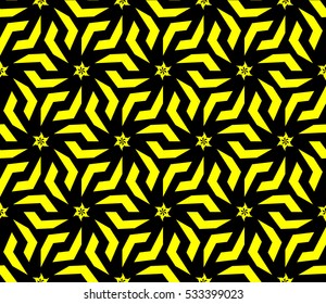 Ornamental seamless pattern. Vector abstract background.