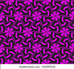 Ornamental seamless pattern. Vector abstract background.