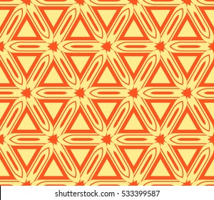 Ornamental seamless pattern. Vector abstract background.